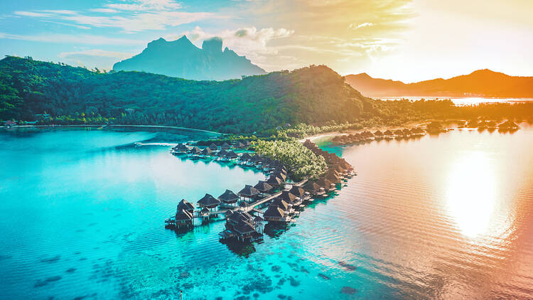 Bora Bora is a real island paradise