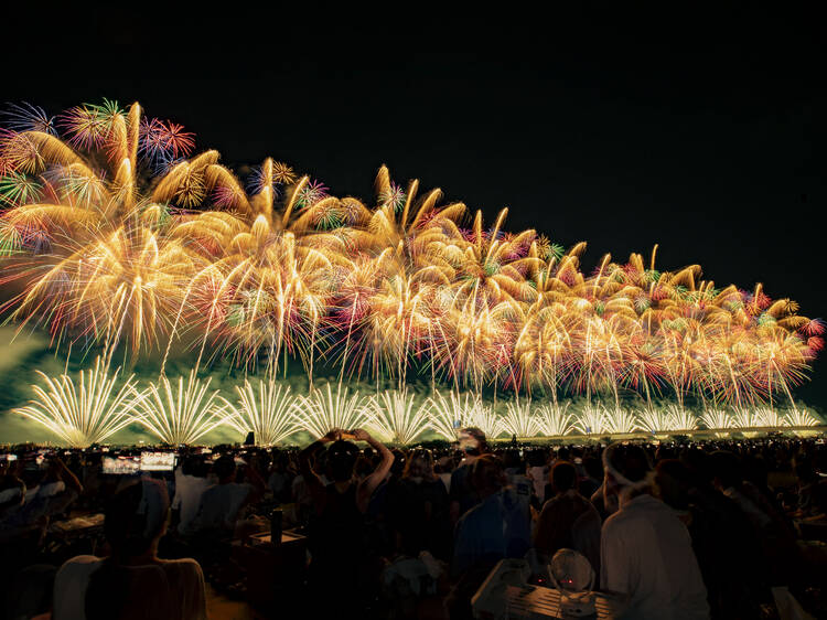 Experience the amazing Nagaoka Fireworks Festival in Niigata prefecture this summer