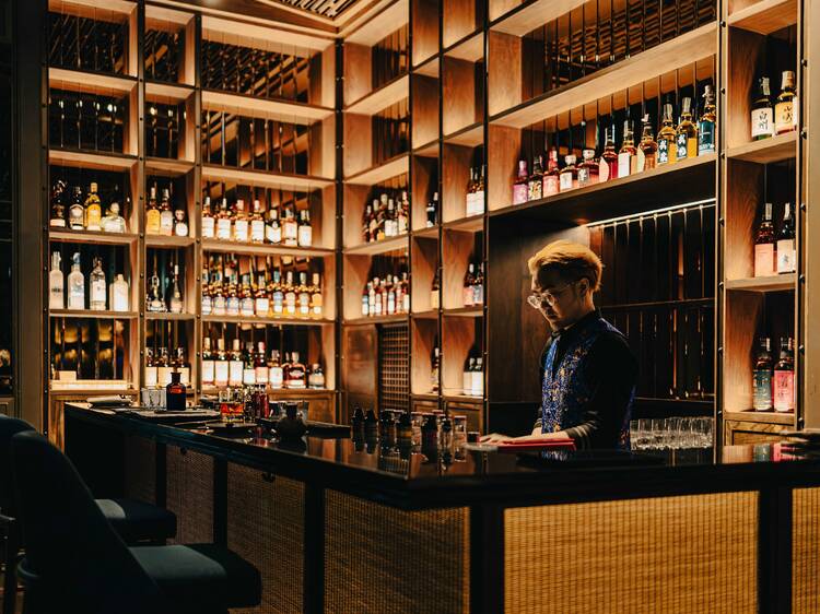 Revel in Japanese whiskey cocktails and sushi at this new luxury bar in Nana