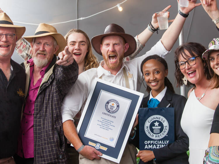 Cape Town bags Guinness drinking record!