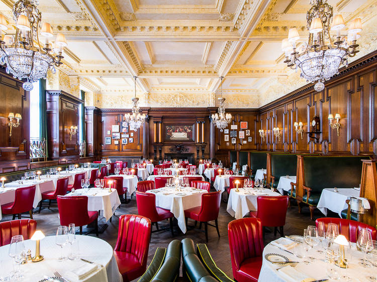 Dine at a re-opened London icon