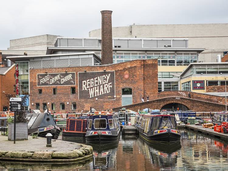 Roam Birmingham’s historic canal quarter
