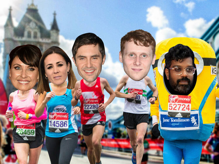 London Marathon 2024 celebrity runners: all the famous faces to spot