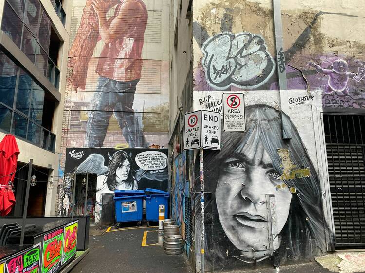 Score! Melbourne has been crowned the third best city for street art in the world